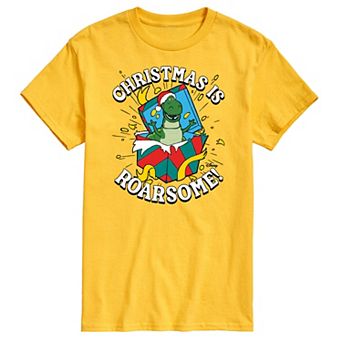 Disney / Pixar's Toy Story 4 Rex Men's Christmas Is Roarsome Graphic Tee