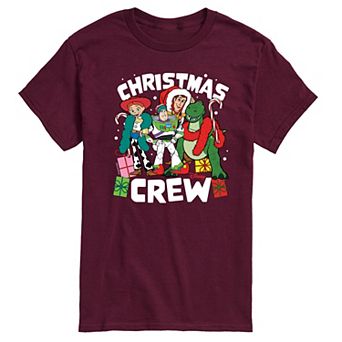 Disney / Pixar's Toy Story 4 Men's Christmas Crew Graphic Tee