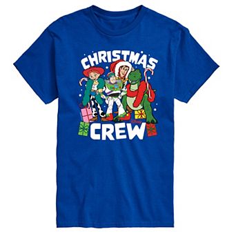 Disney / Pixar's Toy Story 4 Men's Christmas Crew Graphic Tee
