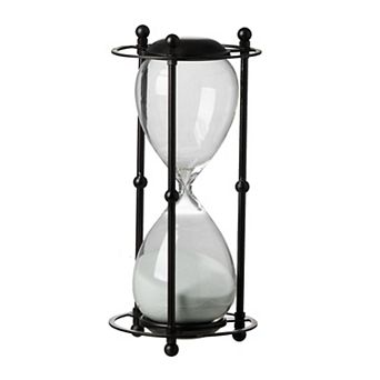 A&B Home Hourglass in Stand Table Decor