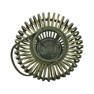 A&B Home Bamboo Lantern Table Decor