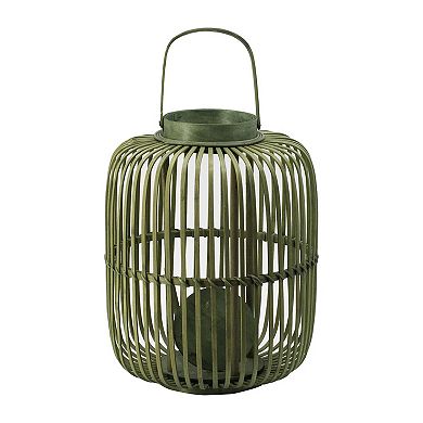 A&B Home Bamboo Lantern Table Decor