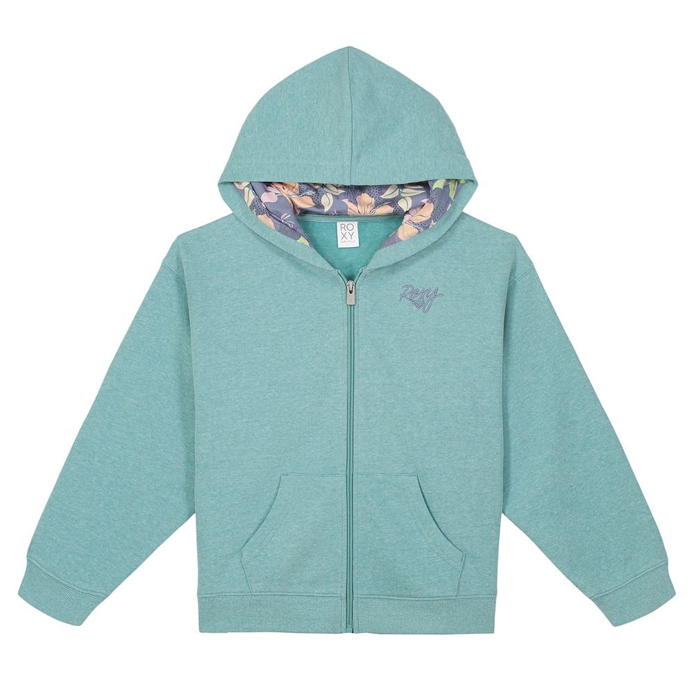 Girls 7-16 Roxy Oversized Fleece Zip-Up Hoodie