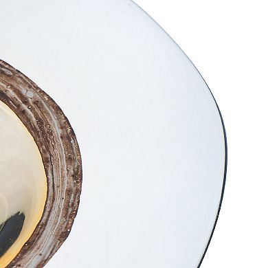 A&B Home Lovell Glass Bowl Table Decor