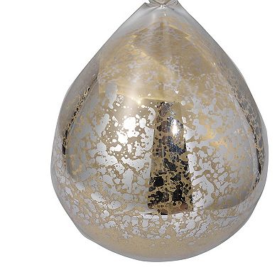A&B Home Peleus 30-Minute Mercury Glass Finish Hourglass Table Decor