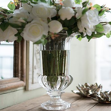 A&B Home Livie Urn Decorative Vase Table Decor