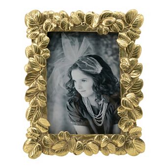 A&B Home Gold Finish Textured 5" x 7" Frame