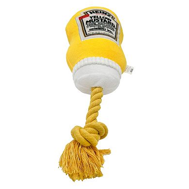 Kraft Heinz Mustard Rope Dog Toy