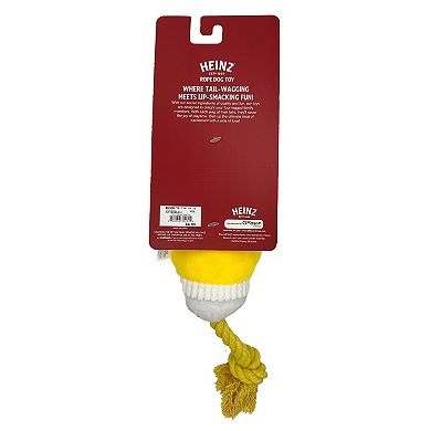 Kraft Heinz Mustard Rope Dog Toy