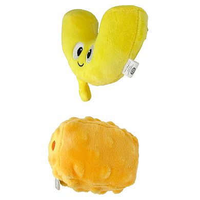 Kraft Mac & Cheese Plush Dog Toys 2-Pack