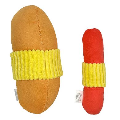 Kraft Oscar Mayer Hot Dogs Plush Dog Toys 2-Pack