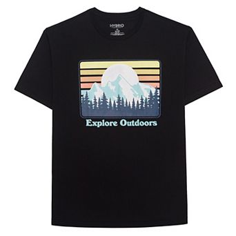 Big & Tall "Explore Outdoors" Graphic Tee