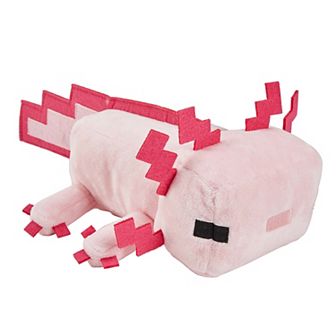 Mattel Minecraft Axolotl Plush Stuffed Animal
