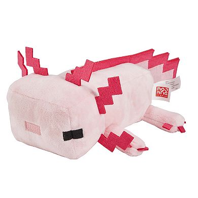 Mattel Minecraft Axolotl Plush Stuffed Animal