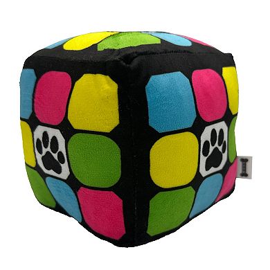 Woof Retro Puzzle Cube Dog Toy