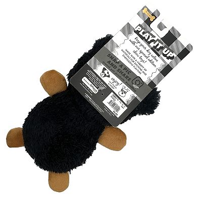 Woof Scout Black Bear Dog Toy