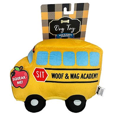 Woof Bus Dog Toy
