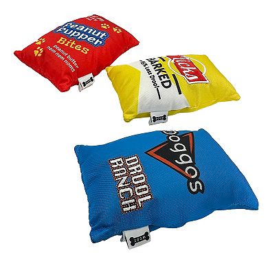 Woof Snacks 3 Pack Dog Toy Set