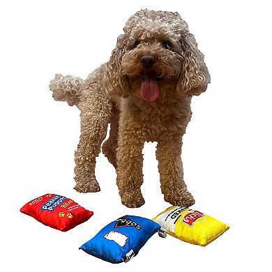 Woof Snacks 3 Pack Dog Toy Set