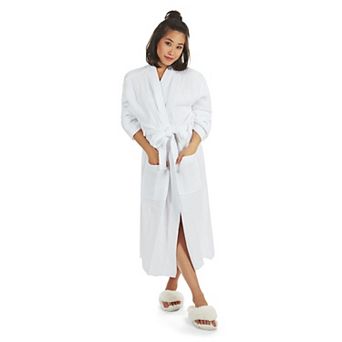 Women's 100% Cotton Woven Gauze Spa-Style Kimono Robe