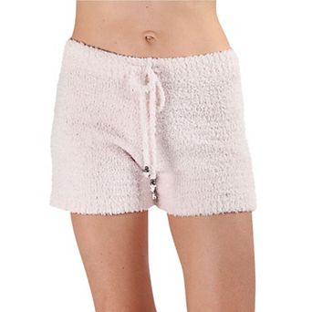 Women's Ultra-Plush Chenille Drawstring Lounge Shorts