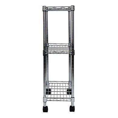 Oceanstar 3-Tier Shelving All-Purpose Utility Cart