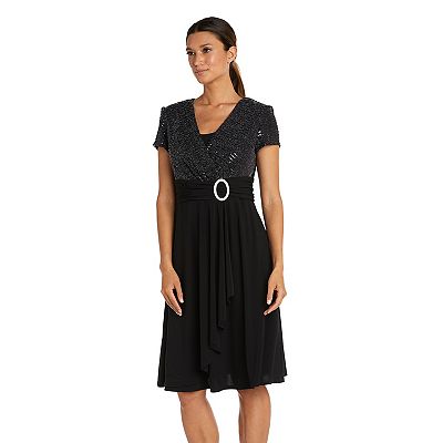 chiffon fit and flare dress Round Neck Tweed & & with Collar Cotton Mesh Polo Dress 8=handle1=2-Door Cabinet=richmond-ridged-2-door-cabinet-with-drawers-matte-black Black Perfect for Special Color:SmokyBlue (SteelBlue)