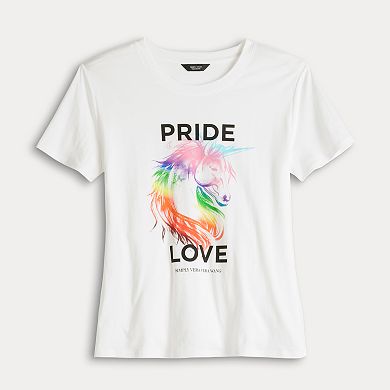 Women's Simply Vera Vera Wang Pride Graphic Tee