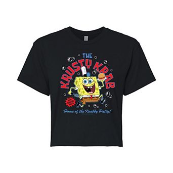 Juniors' Spongebob The Krusty Krab Graphic Tee