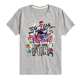 Boys 8-20 Dr. Seuss Create Your Own Fun Graphic Tee