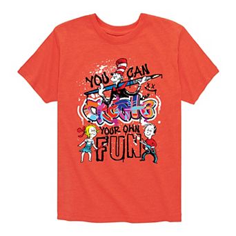 Boys 8-20 Dr. Seuss Create Your Own Fun Graphic Tee