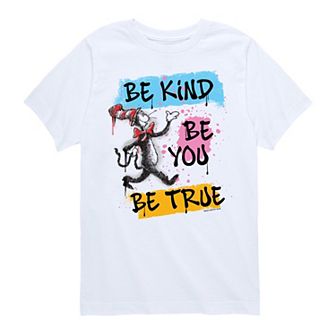 Boys 8-20 Dr. Seuss Be Kind Be You Be True Graphic Tee