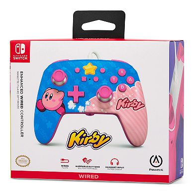 PowerA Nintendo Switch Kirby Enhanced Wired Controller