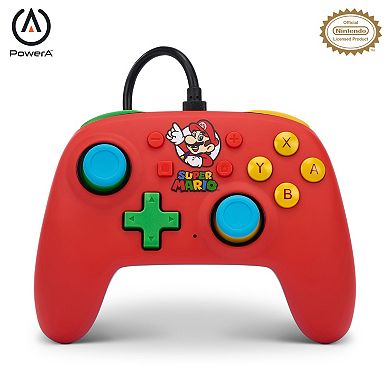 PowerA Nano Nintendo Switch Mario Medley Wired Controller