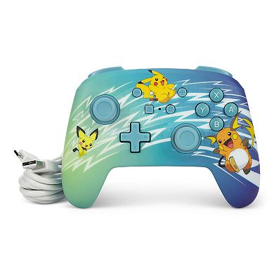 PowerA Nintendo Switch Pikachu Enhanced Wired Controller