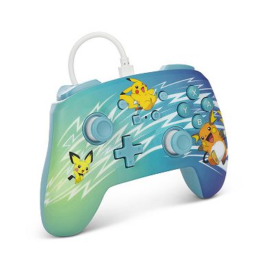 PowerA Nintendo Switch Pikachu Enhanced Wired Controller