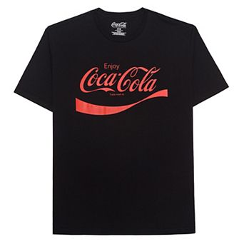 Big & Tall Coca-Cola Enjoy Logo Graphic Tee