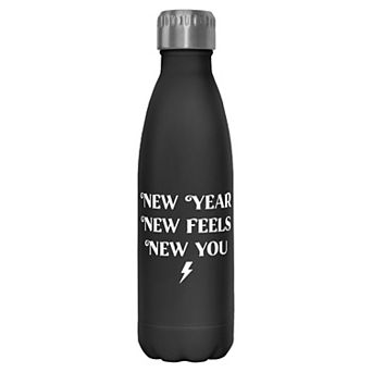 New Year New Feels New You 17-oz. Stainless Steel Water Bottle