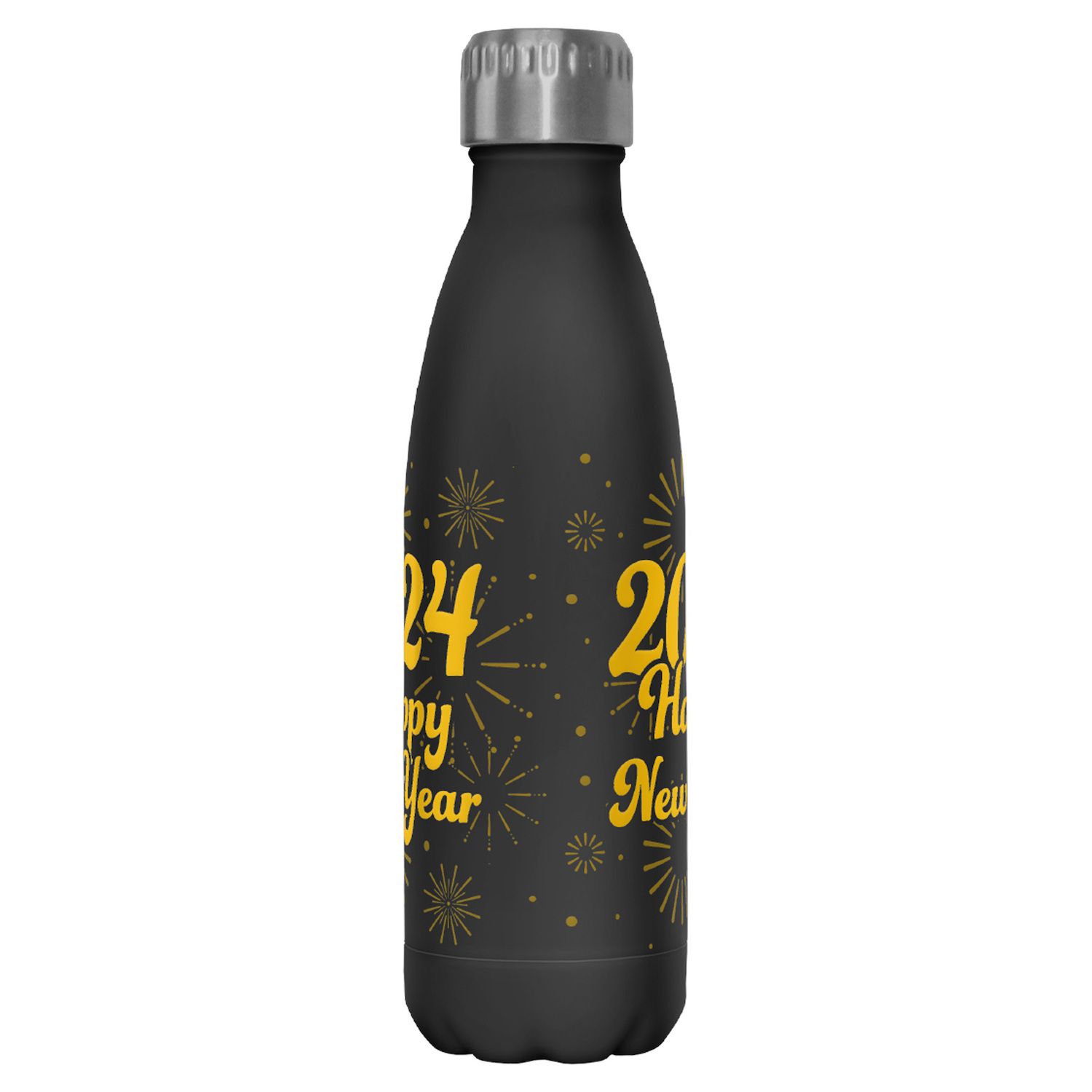 2024 Happy New Year 17 Oz Stainless Steel Water Bottle   6754230 ALT