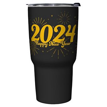 2024 Happy New Year 27-oz. Stainless Steel Travel Mug