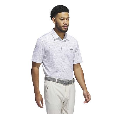 Men's adidas Ultimate365 Power Grid Print Golf Polo Shirt