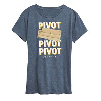 Women's Friends Pivot Couch Graphic Tee