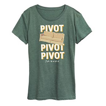 Women's Friends Pivot Couch Graphic Tee