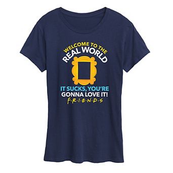Women's Friends The Real World Graphic Tee