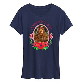 Women's Wizard of Oz Cowardly Lion Graphic Tee