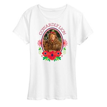 Women's Wizard of Oz Cowardly Lion Graphic Tee