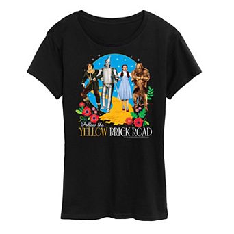 Women's Wizard of Oz Yellow Brick Road Graphic Tee