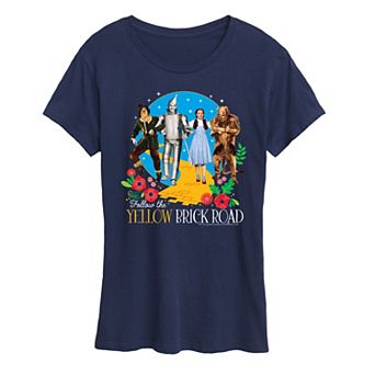 Women's Wizard of Oz Yellow Brick Road Graphic Tee