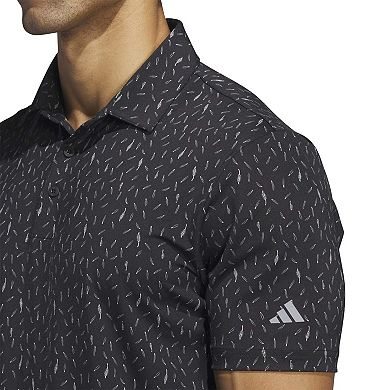 Men's adidas Ultimate365 Allover Print Golf Polo Shirt