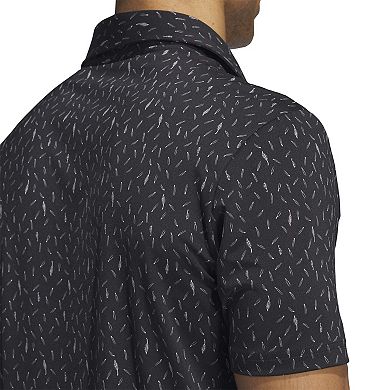 Men's adidas Ultimate365 Allover Print Golf Polo Shirt